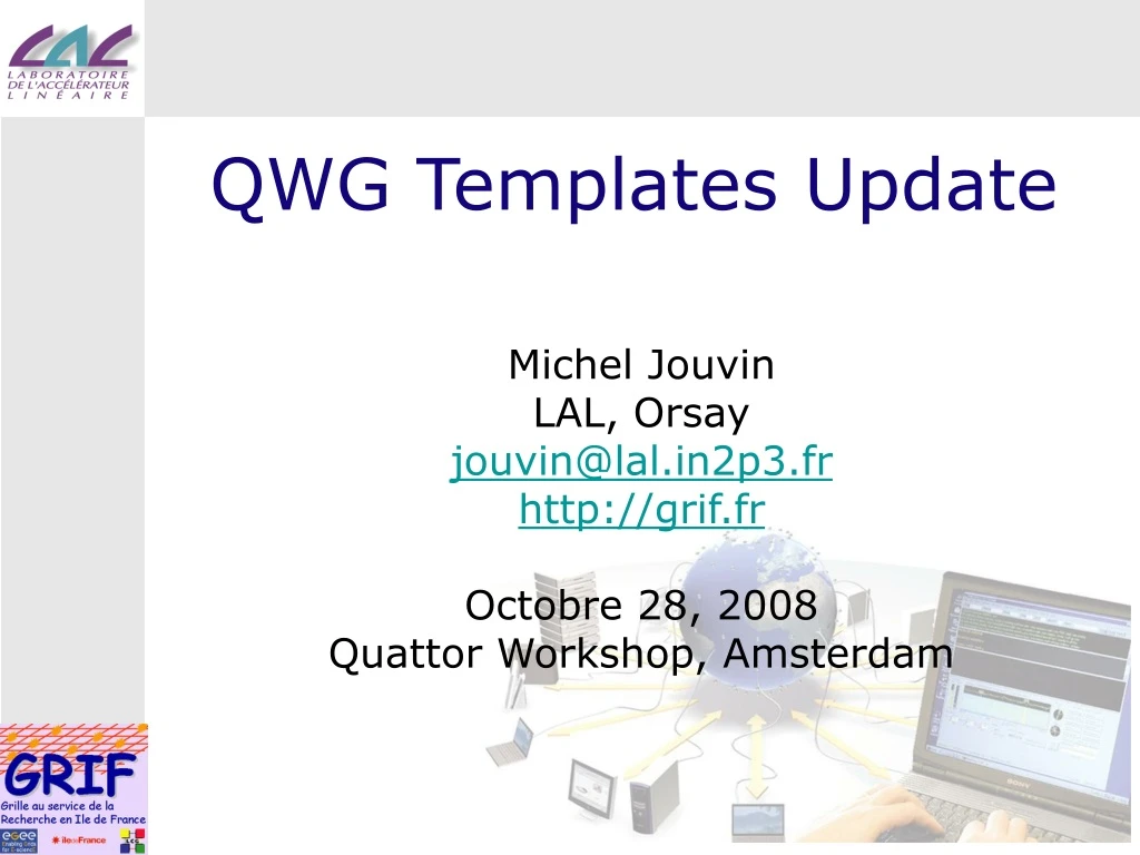 qwg templates update