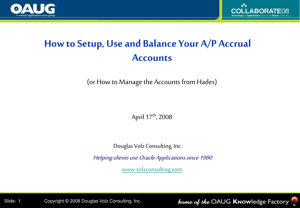 how to setup use and balance your a p accrual