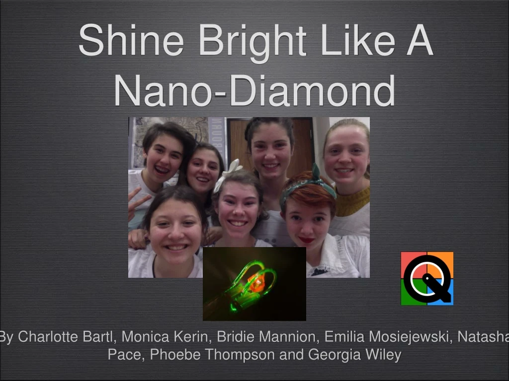 shine bright like a nano diamond