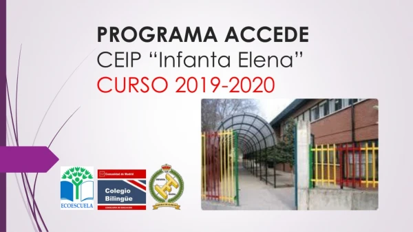 PROGRAMA ACCEDE CEIP “Infanta Elena” CURSO 2019-2020