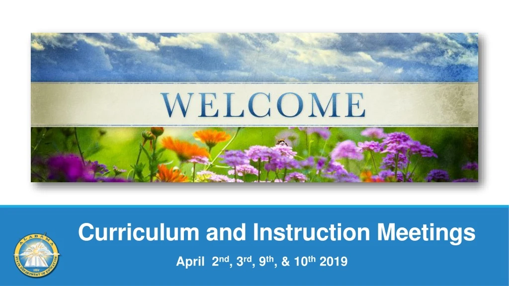 curriculum and instruction meetings