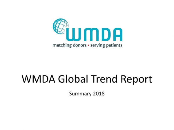 WMDA Global Trend Report