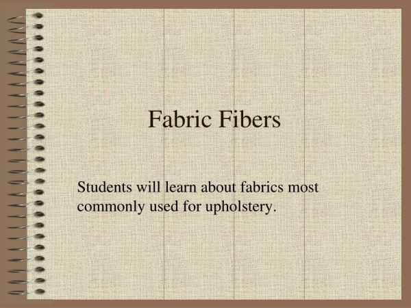Fabric Fibers