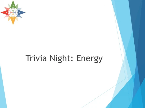 Trivia Night : Energy