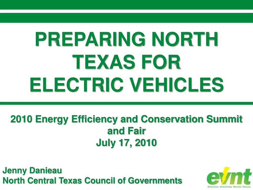 preparing north texas for electric vehicles