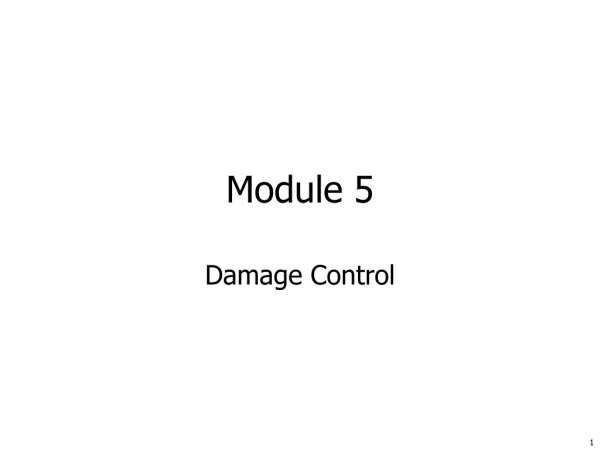 Module 5