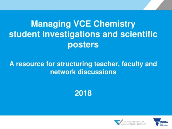 Resource Outline Section A:  Scientific  posters