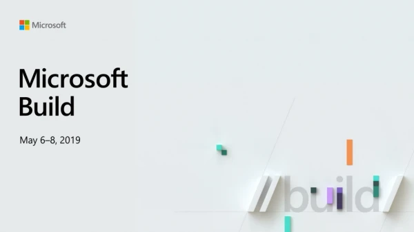 Build 2019 Update