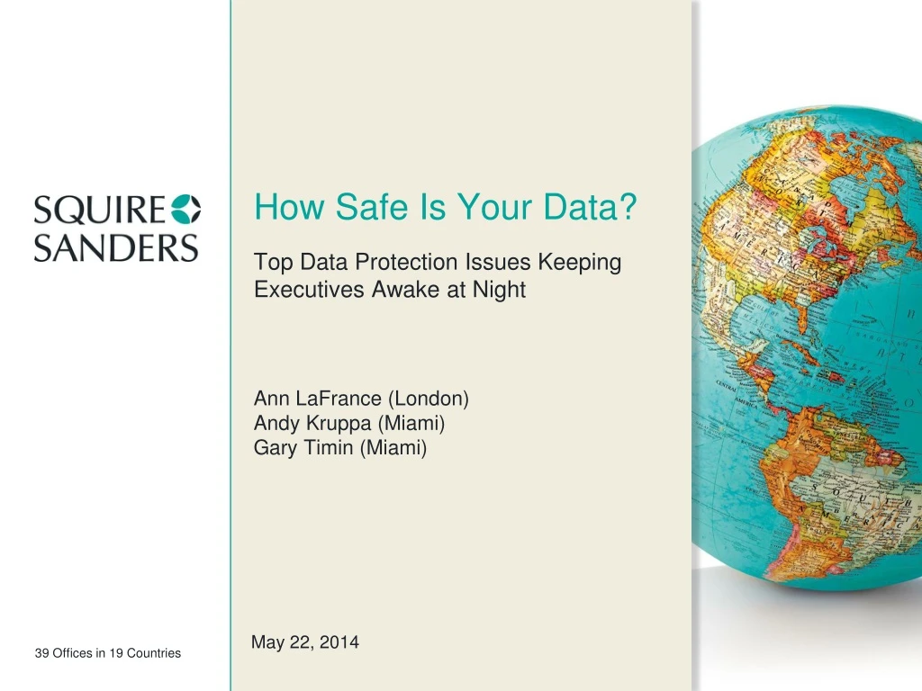 how safe is your data