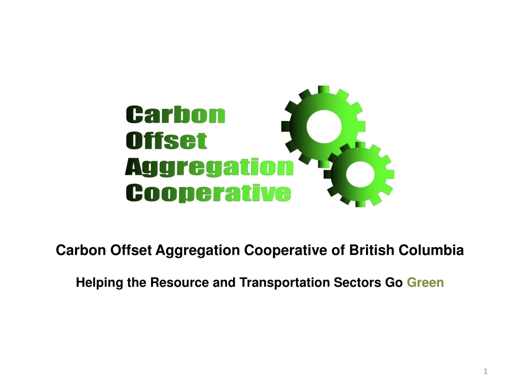 carbon offset aggregation cooperative of british