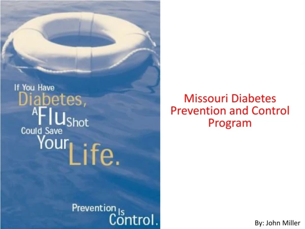 Missouri Diabetes Prevention and Control Program