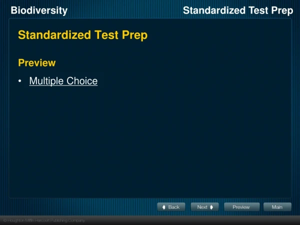 Standardized Test Prep