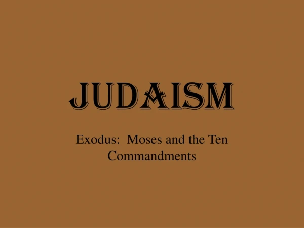 Judaism