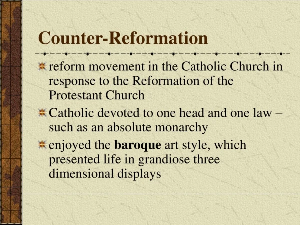 Counter-Reformation