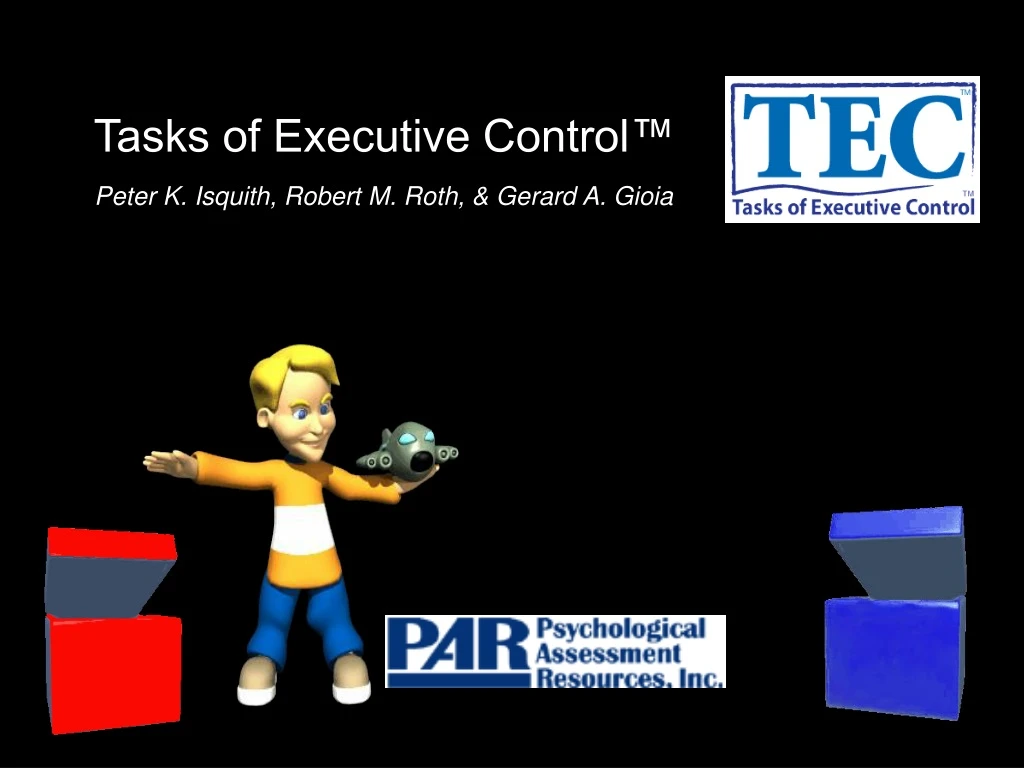 tasks of executive control
