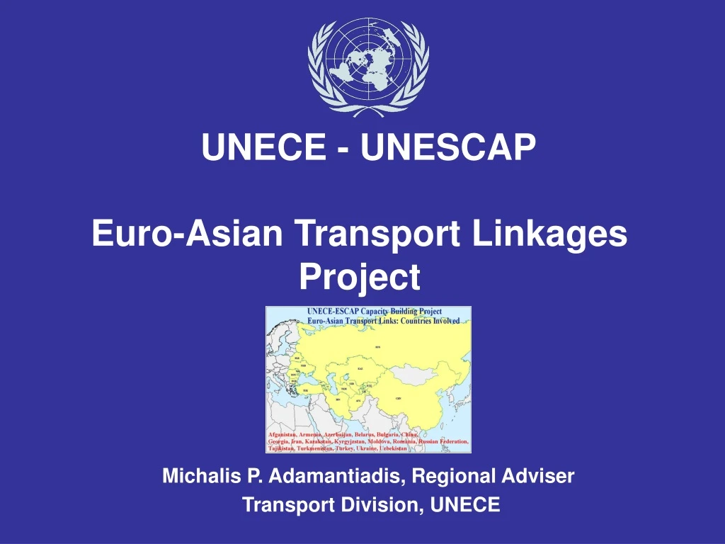 euro asian transport linkages project