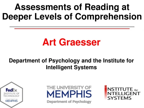 Assessments of Reading at Deeper Levels of Comprehension