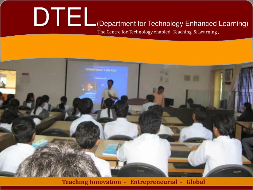 dtel department for technology enhanced learning