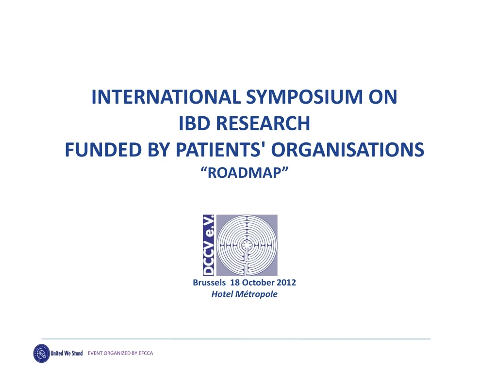 international symposium on ibd research funded