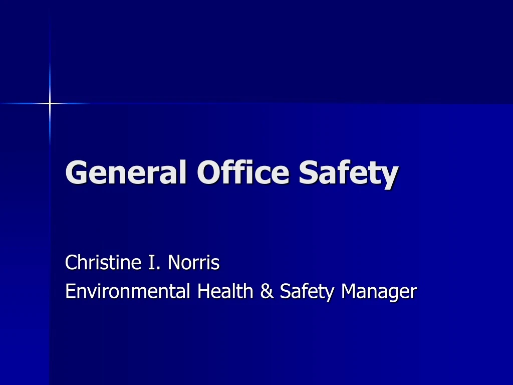 general office safety