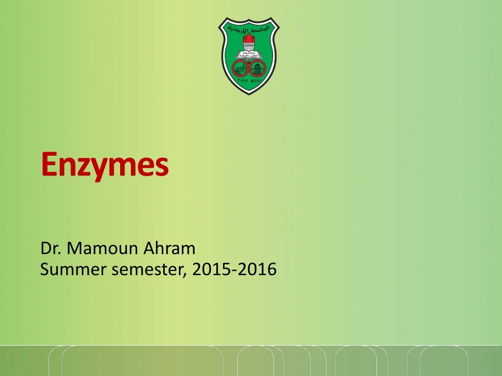 enzymes