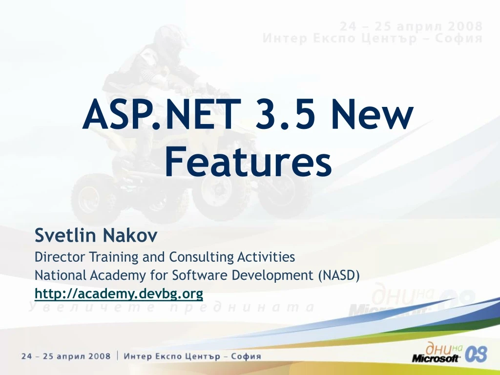 asp net 3 5 new features