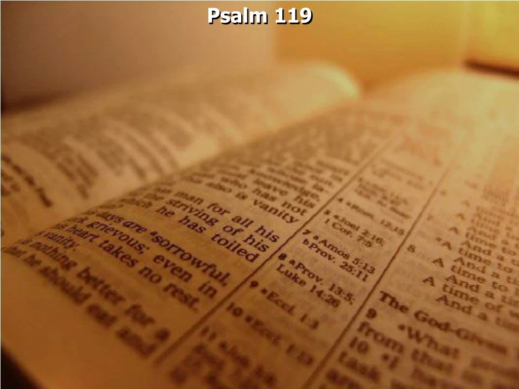 psalm 119