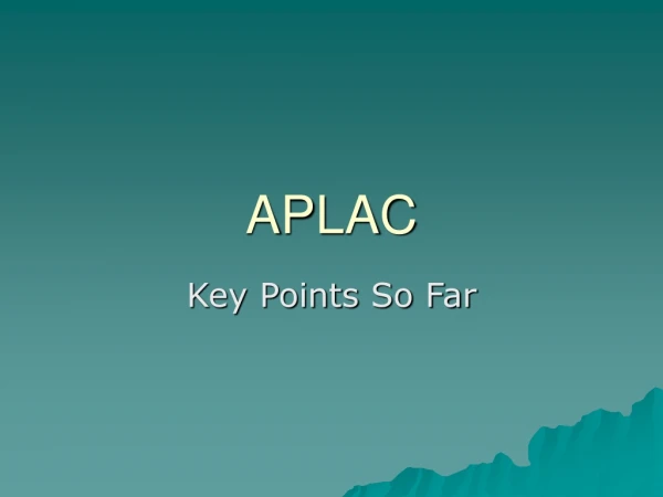 APLAC