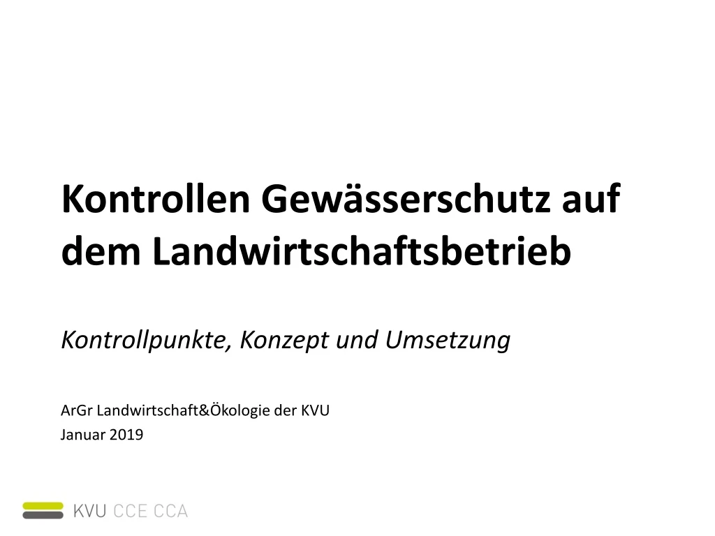 kontrollen gew sserschutz auf dem landwirtschaftsbetrieb