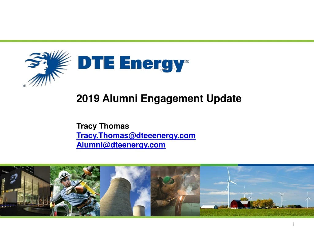 2019 alumni engagement update tracy thomas tracy