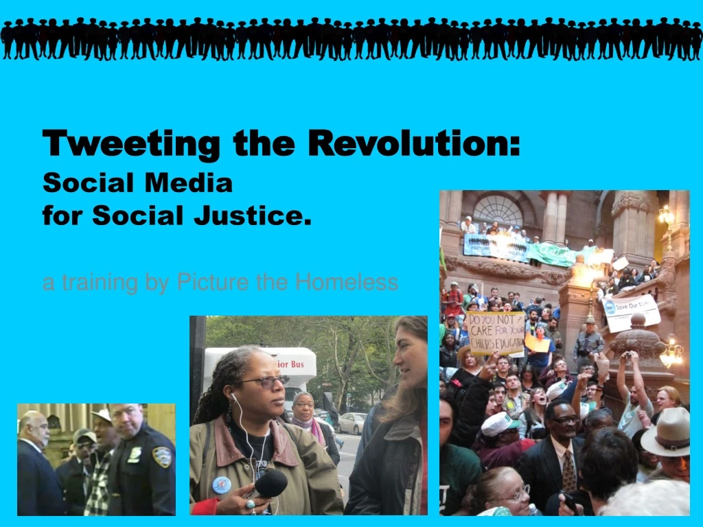 tweeting the revolution social media for social