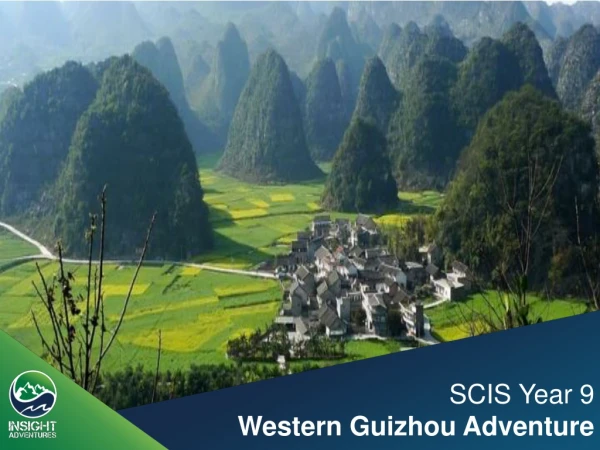 SCIS Year 9 Western Guizhou Adventure