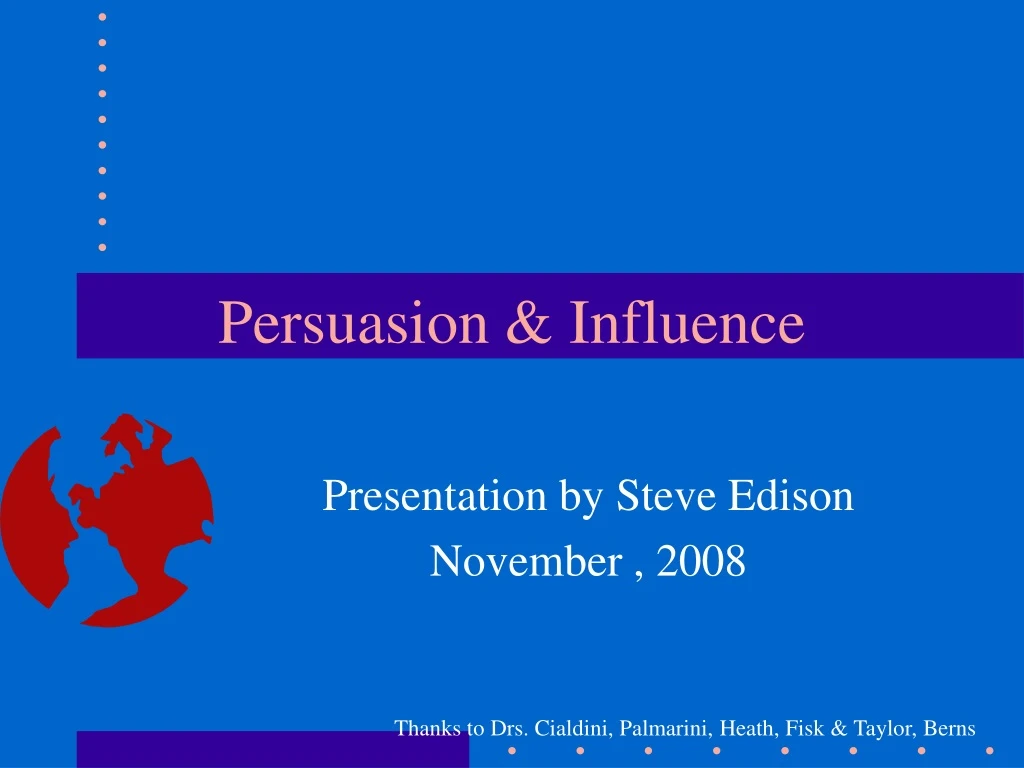 persuasion influence