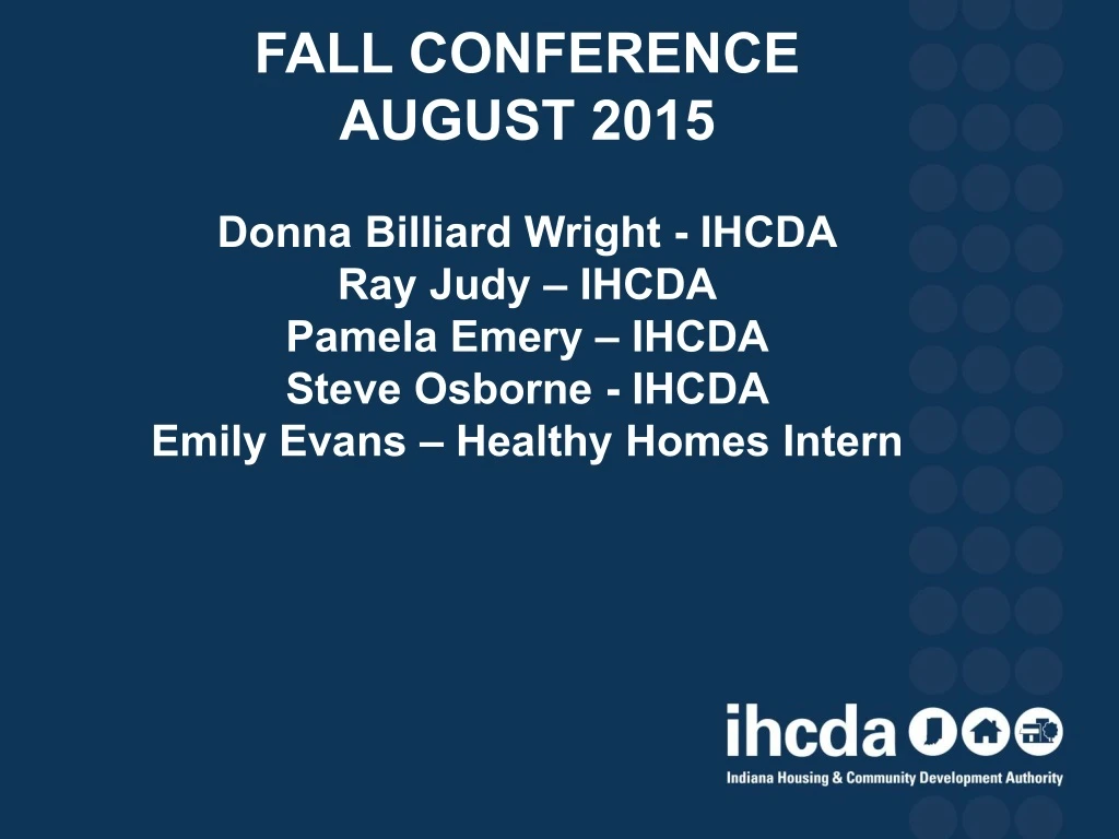 fall conference august 2015 donna billiard wright