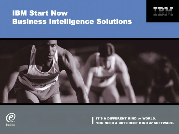 IBM Start Now  Business Intelligence Solutions