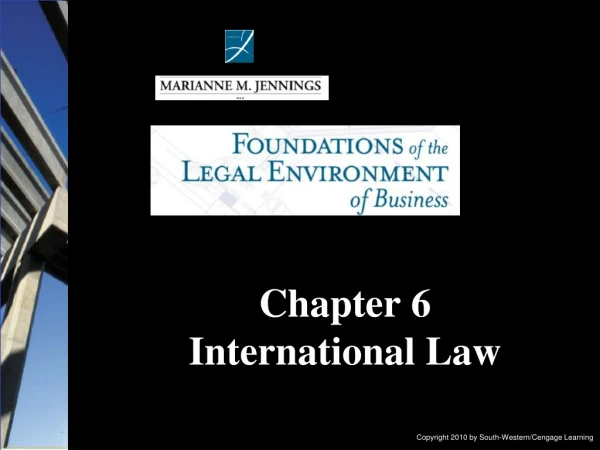 Chapter 6  International Law