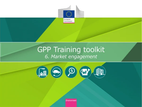 GPP Training toolkit 6. Market  engagement