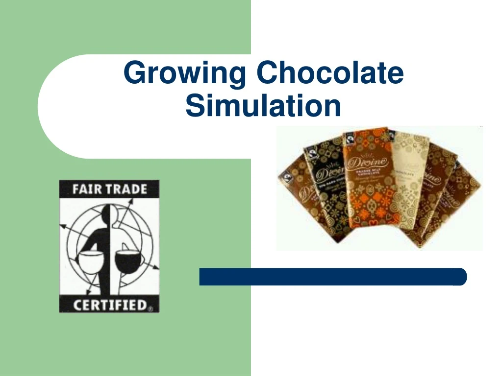 growing chocolate simulation