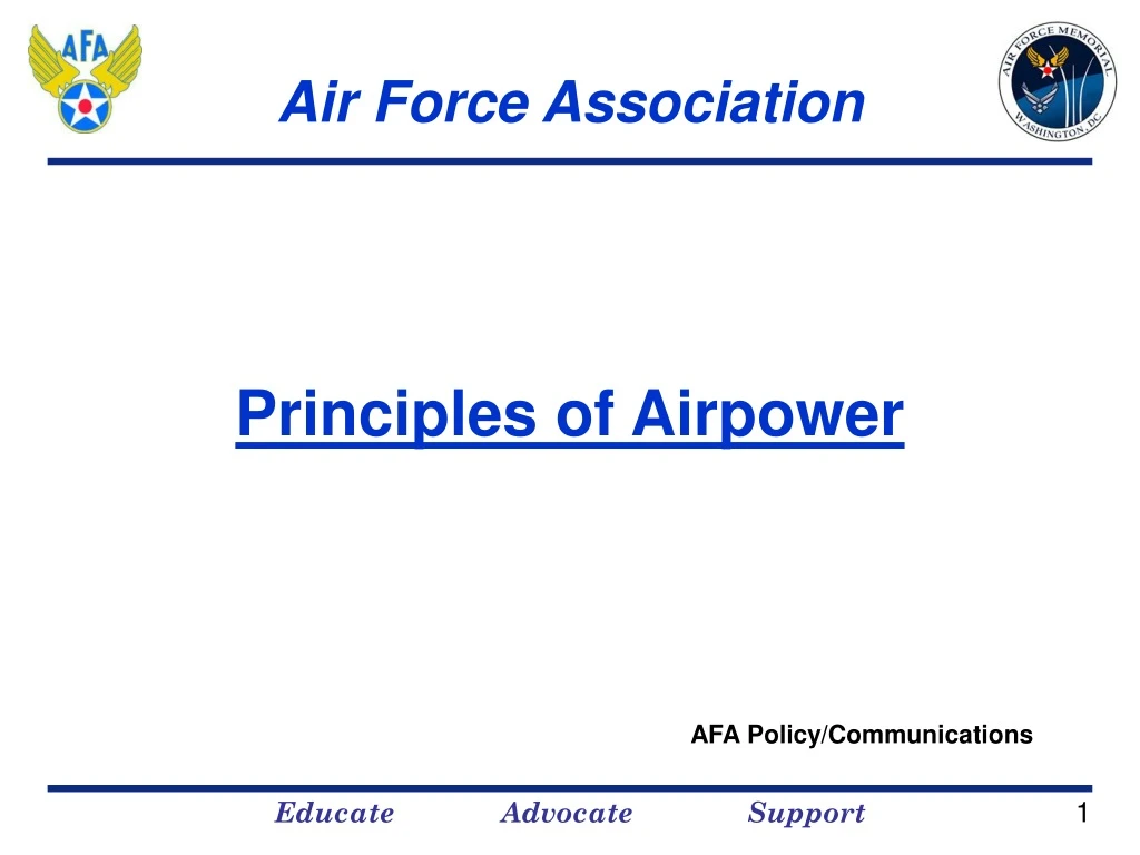 principles of airpower