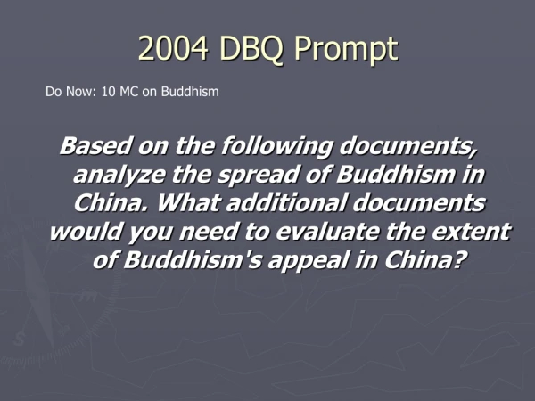 2004 DBQ Prompt