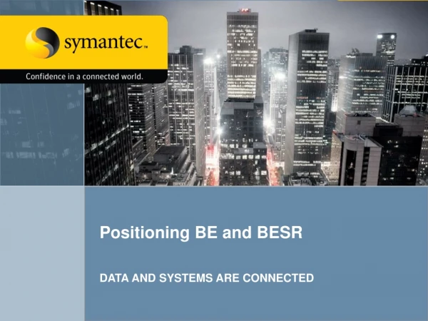 Positioning BE and BESR