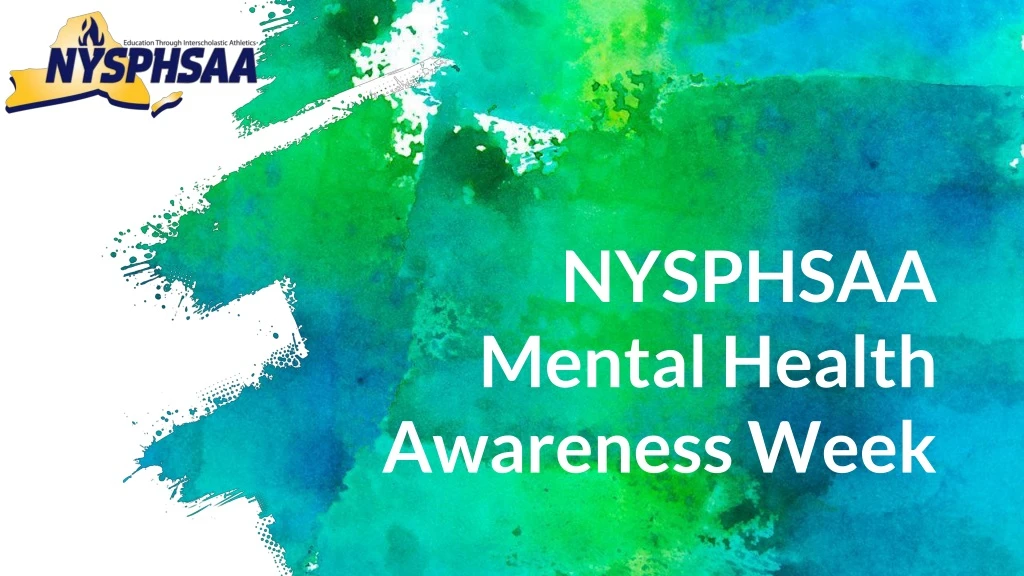 nysphsaa mental health awareness week