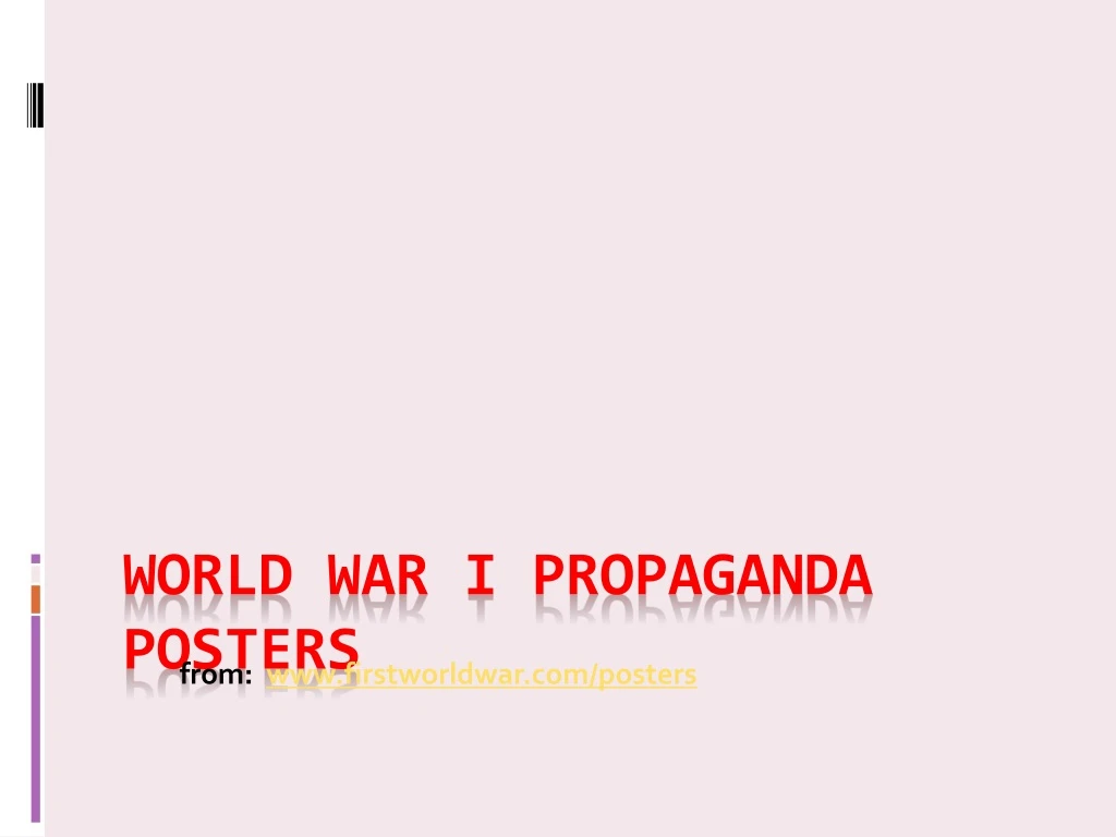 from www firstworldwar com posters