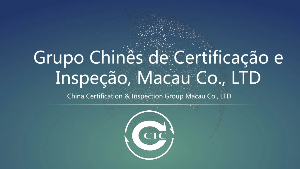 grupo chin s de certifica o e inspe o macau co ltd