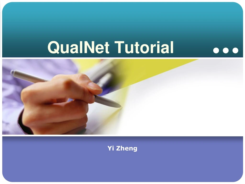 qualnet tutorial