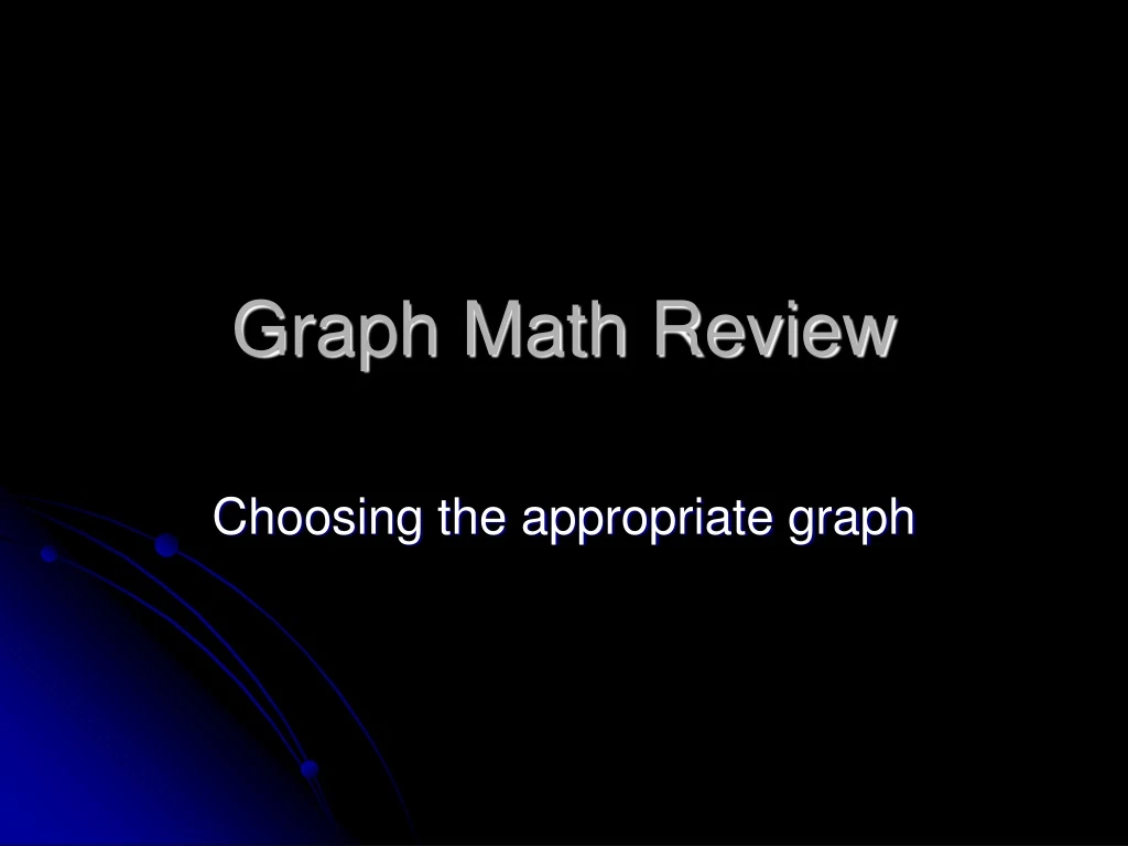 graph math review