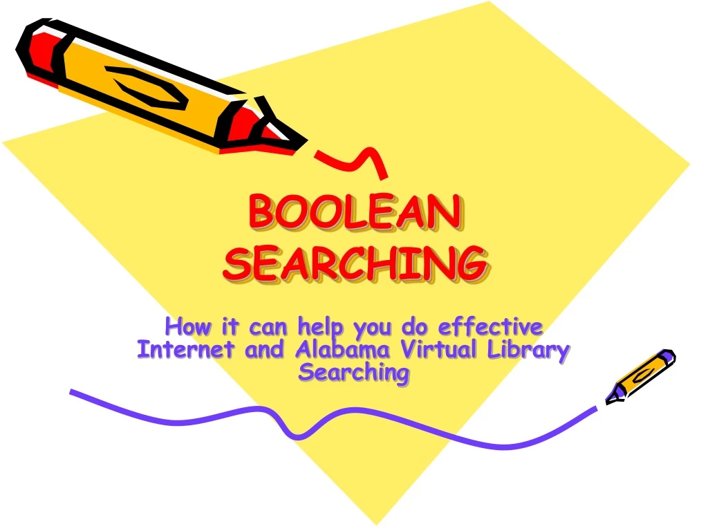 boolean searching