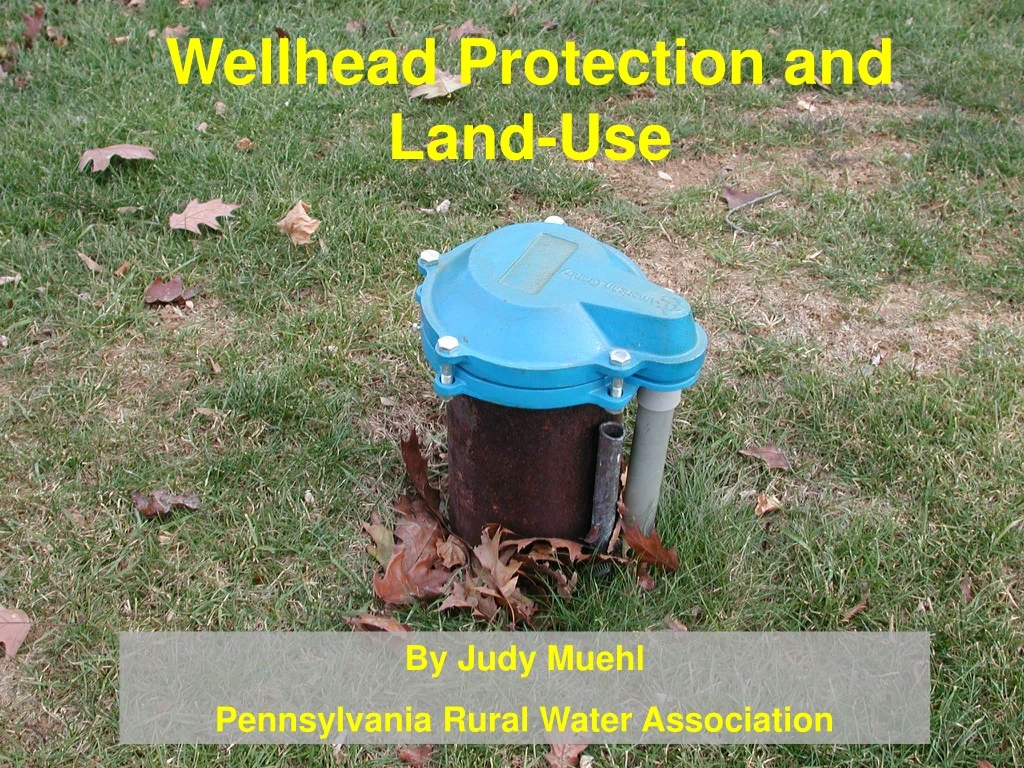 wellhead protection and land use