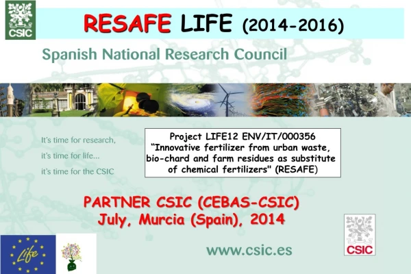 RESAFE  LIFE  (2014-2016)