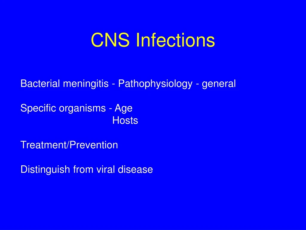 cns infections